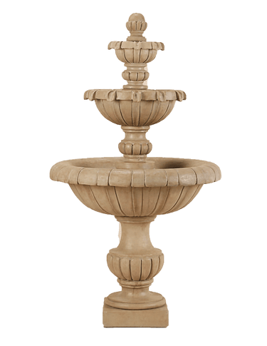 Versailles Garden Cast Stone Outdoor Fountain Fountain Tuscan